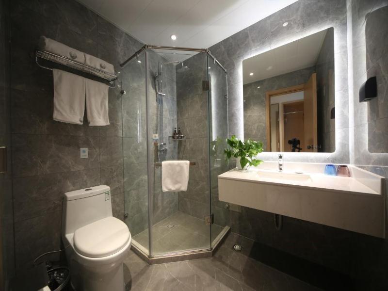 Greentree Inn Shanghai Zhongshan Hutai Hotel Exteriér fotografie