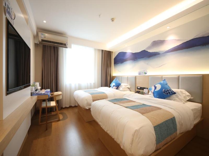 Greentree Inn Shanghai Zhongshan Hutai Hotel Exteriér fotografie